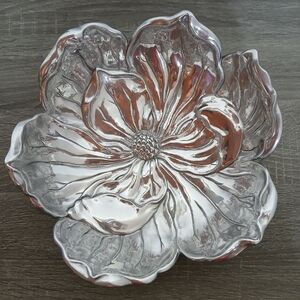 Arthur Court 2008 Magnolia Flower Serving Bowl Fruit Bowl 10.25"
